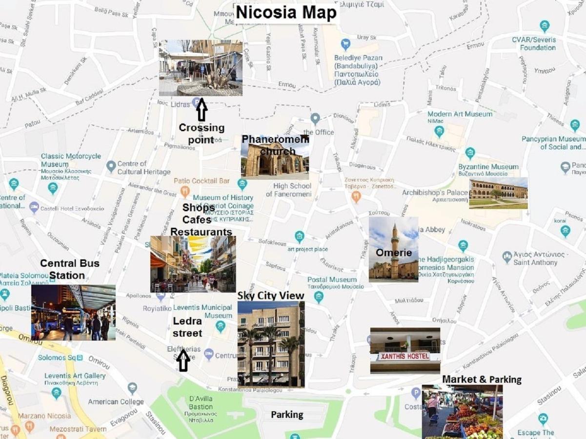 Nicosia City Centre Sky Views Apartment Екстер'єр фото